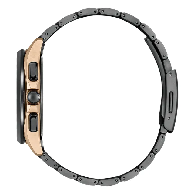【CITIZEN 星辰】GENTS系列 HAKUTO-R限量 光動能月相腕錶/耀月金41.5mm(BY1009-64Y)