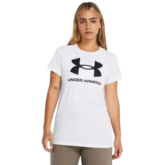 【UNDER ARMOUR】雙11 UA 男女款 SPORTSTYLE LOGO UPDATE 短袖T-Shirt 運動短T(多款任選)