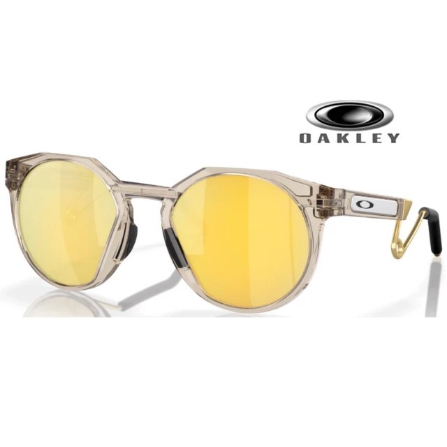 Oakley 奧克利 HSTN Metal 時尚限定圓框偏光太陽眼鏡 OO9279 03 Prizm 24k黃水銀偏光 公司貨