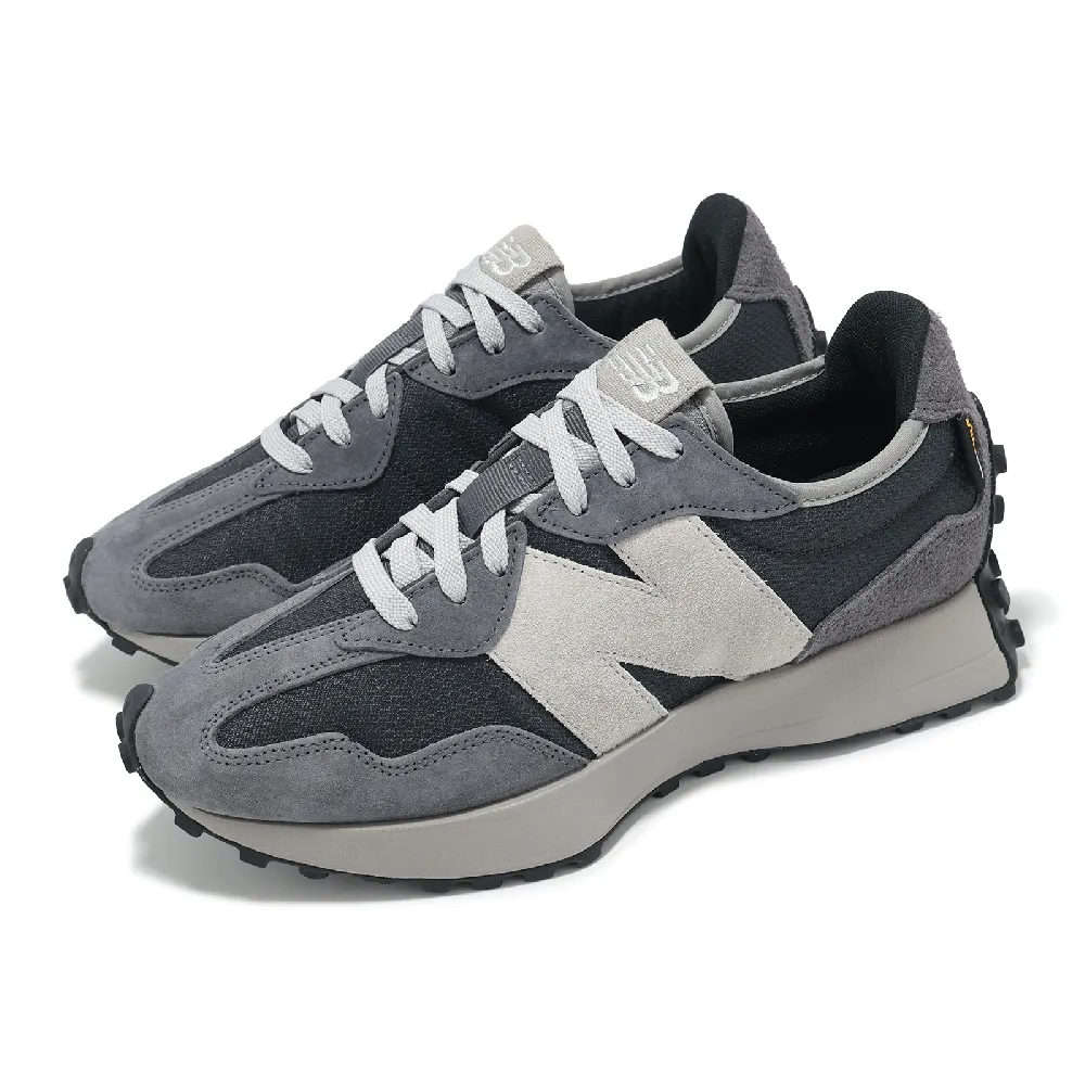 その他 PowerDriverEZ NEW BALANCE】休閒鞋327 男鞋女鞋磁石灰城堡灰麂皮緩衝復古