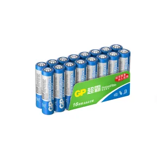 【GP 超霸】Power Plus碳鋅電池AAA 4號16粒裝(GP原廠販售)