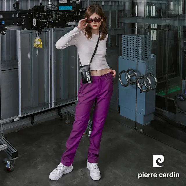 【pierre cardin 皮爾卡登】獨家 男女款 機能防風防寒防潑水保暖抓絨登山衝鋒休閒長褲(男女款任選)