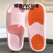 【Shely 買一送一】老人孕婦防滑拖鞋 居家防護止滑拖 PVC平底拖鞋 浴室拖鞋 家用拖鞋 男女拖鞋