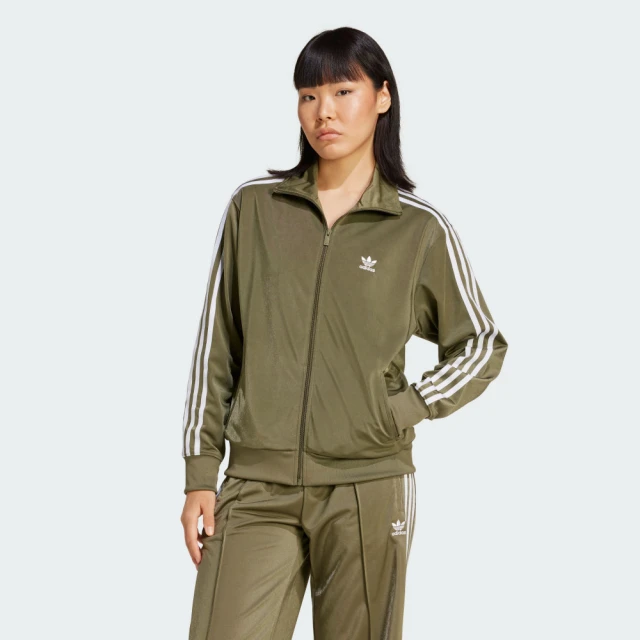 adidas 愛迪達 外套 女款 立領外套 運動 亞規 FIREBIRD TT 綠 IY4742