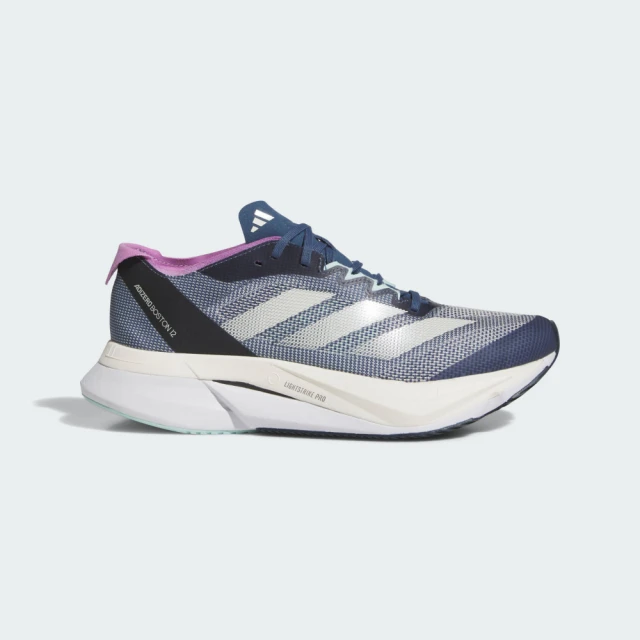 adidas 愛迪達 慢跑鞋 女鞋 運動鞋 緩震 ADIZERO BOSTON 12 W 藍銀 IF9219