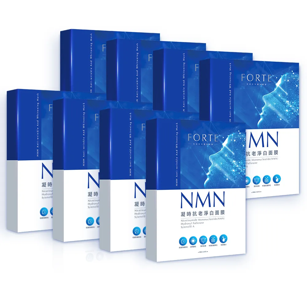 【FORTE】台塑生醫NMN凝時抗老淨白面膜團購組(5片/盒)