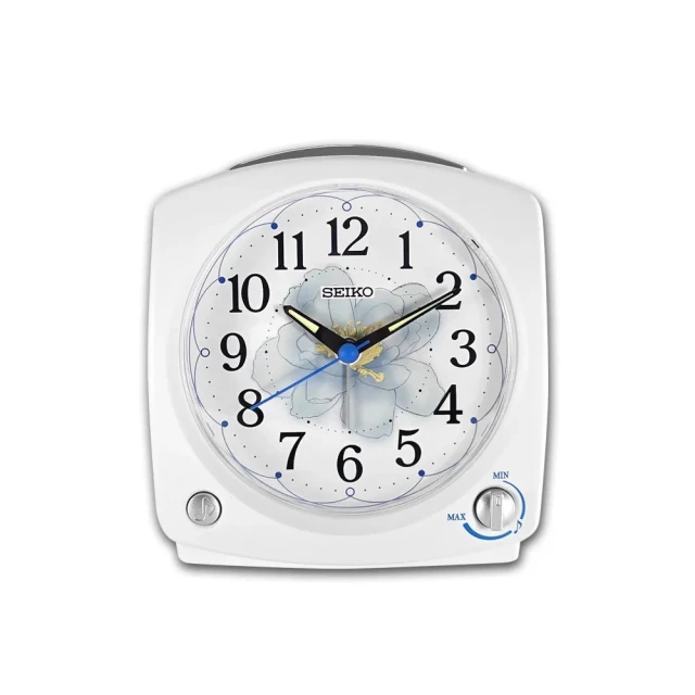 SEIKO 精工 可愛動物小狗 靜音滑動式秒針嗶嗶鬧鐘(QH SEIKO 精工 可愛動物小狗 靜音滑動式秒針嗶嗶鬧鐘(QH