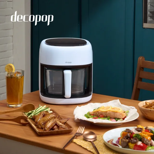 decopop 智能觸控美型玻璃氣炸鍋