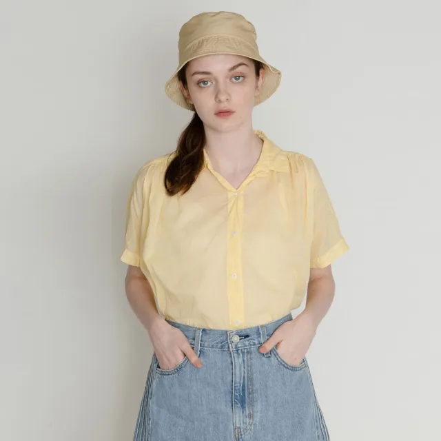 【LEVIS】Made & Crafted女款 輕薄襯衫 上衣 熱賣單品 A2101-0000