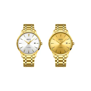 GRACETE 格雷斯特 8082-1G/8082-2G 日期顯示 全自動機械 腕錶 MIYOTA 星辰 24K黃金 證書