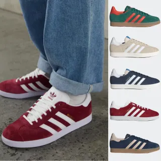 【adidas 愛迪達】運動鞋 慢跑鞋 休閒鞋 男鞋 女鞋 GAZELLE(IG6200&IF3817&IG6212&B41645&IG6201)