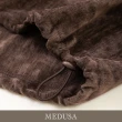 【MEDUSA 曼度莎】出清品｜棕色絨布運動休閒無袖背心外套（M-XL）｜運動風外套 運動風背心(505-7070A)