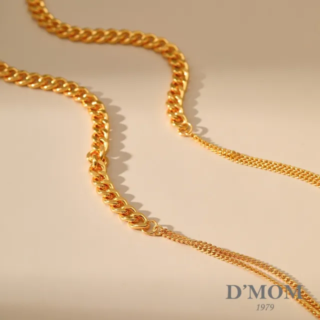 【DMOM】時尚OL個性雙層項鍊