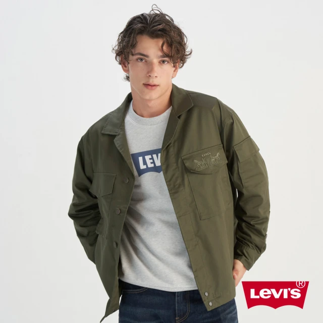 LEVIS 官方旗艦 男款 丹寧牛仔夾克 人氣新品 A863