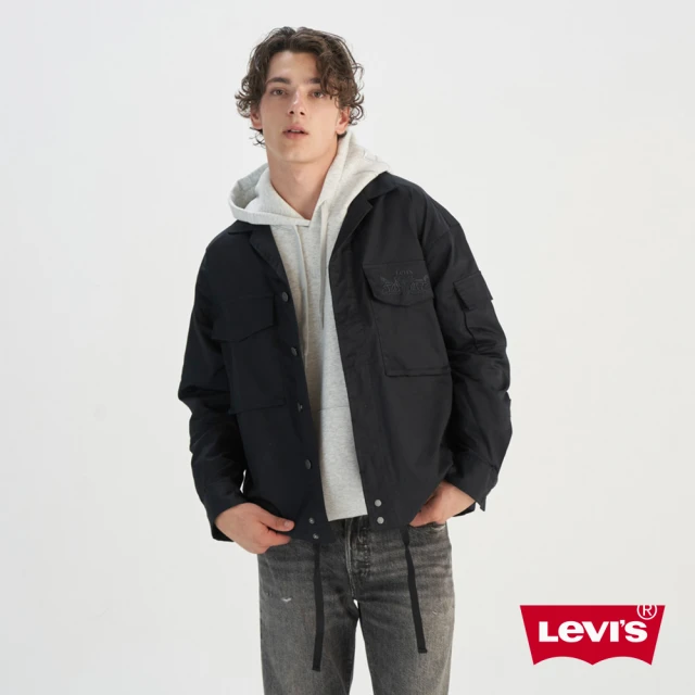 LEVIS 官方旗艦 男款 丹寧牛仔夾克 人氣新品 A863