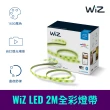 【Philips 飛利浦】WiZ LED 2M全彩燈帶(居家佈置、交換禮物、影音娛樂)