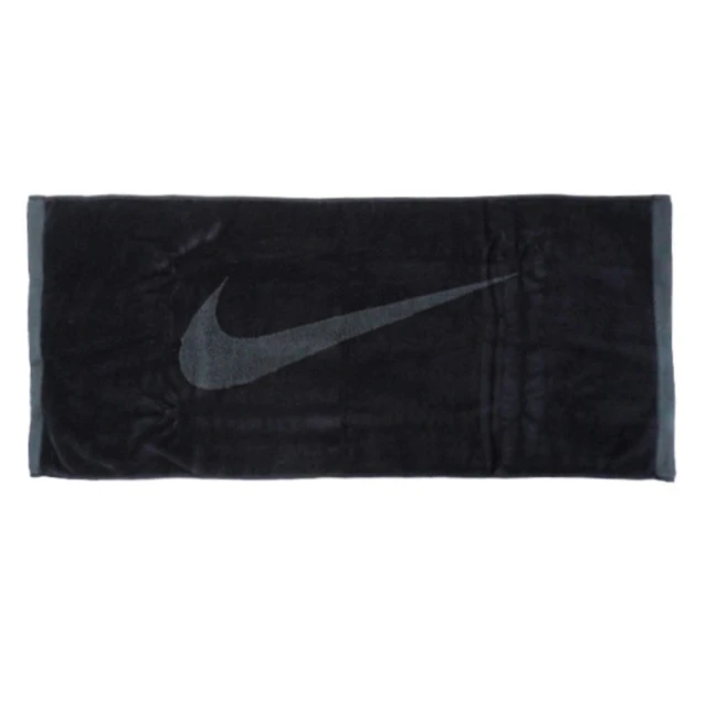 NIKE 耐吉 Medium Towel 毛巾 健身 訓練 運動 吸汗 柔軟 35x80cm 黑(HQ4998-046)