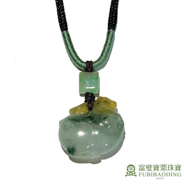 Fubibaoding jeweler 富璧寶鼎珠寶 冰種三彩飄花唐馬墜(天然A貨 冰種翡翠 生肖馬 送禮)