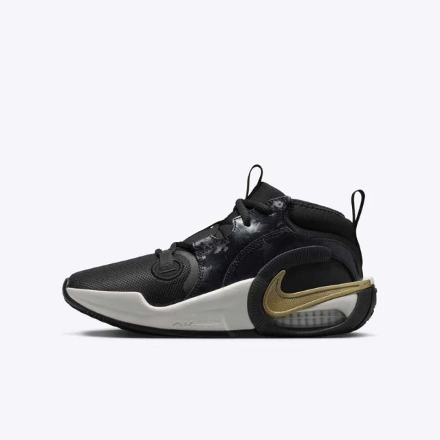 NIKE 耐吉 Air ZM Crossover 2 KC GS 大童 籃球鞋 運動 緩震 黑金(FZ7312-001)