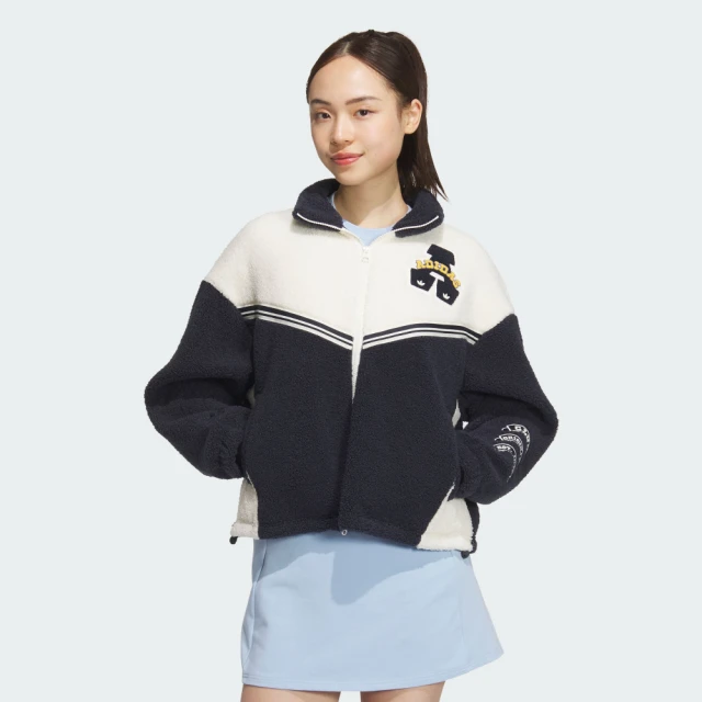 adidas 愛迪達 FOT WVN JKT 女款 白色 亞