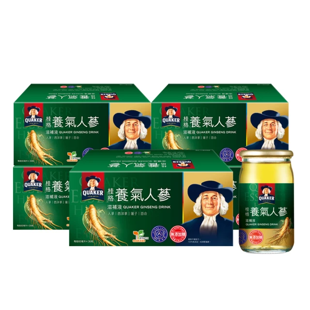 QUAKER 桂格 無糖養氣人蔘180入