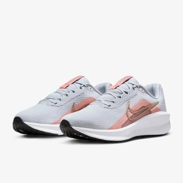 NIKE 耐吉 運動鞋 跑鞋 慢跑鞋 女鞋 W NIKE DOWNSHIFTER 13 白 粉紅 透氣 緩震(FD6476108)