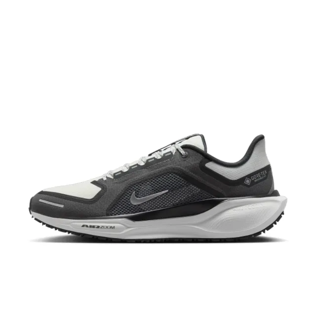 【NIKE 耐吉】運動鞋 慢跑鞋 路跑 小飛馬 防水 男鞋 AIR ZM PEGASUS 41 GORE-TEX 黑灰 氣墊(FQ1356002)