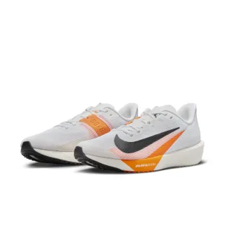 【NIKE 耐吉】運動鞋 慢跑鞋 男鞋 NIKE AIR ZOOM RIVAL FLY 4 白橘 緩震 氣墊 彈力 輕盈(FV6040101)