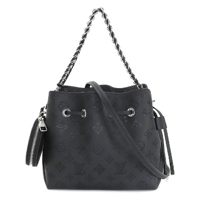 LV LOUIS VUITTON路易威登 M57070 經典 Bella 系列 Monogram 鏤空雕花牛皮手提 斜背包