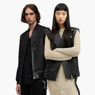 【ALLSAINTS】東倫敦經典上等羊皮騎士飛行員皮衣外套 雙11(男女8款任選)