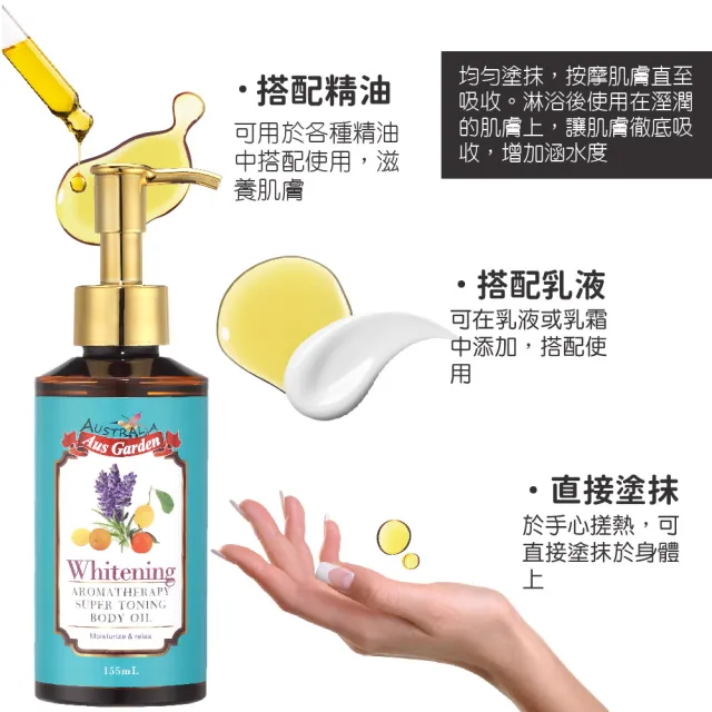 【Ausgarden 澳維花園】玫瑰果 薰衣草迷迭香按摩精油155mlx3任選頂級SPA按摩精油 香氛保養