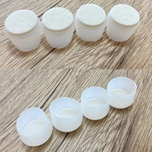 【寶盒百貨】S/M 矽膠伸縮椅腳套四入 方型圓型通用(矽膠椅腳防滑墊椅腳保護墊)