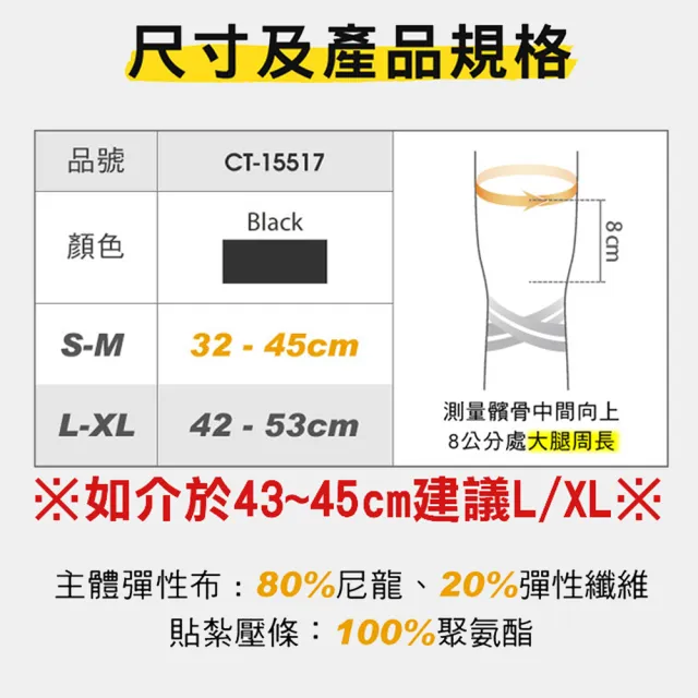 【BodyVine 巴迪蔓】360髕骨型護膝 單入裝 CT-15517 調整型(送隨身濕紙巾)