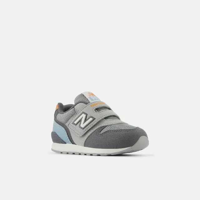 【NEW BALANCE】NB 運動鞋 童鞋 小童 兒童 魔鬼氈 灰 IZ996PB3-W楦