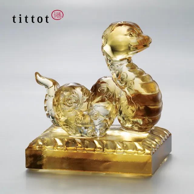 tittot 琉園】振奮起舞-擺飾(蛇/琉園十二肖飲水思源系列/迎賓/禮品/典藏/水晶/琉璃/祝福) - momo購物網- 好評推薦-2024年10月