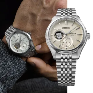 【SEIKO 精工】Presage 職人系列開芯機械錶-40.2mm(6R5J-00C0S/SPB469J1)