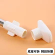 【QW家居】方頭伸縮浴簾桿 70-120cm 窗簾桿 門簾桿 伸縮桿(衣櫃掛衣桿 晾衣桿 免釘 免打孔)