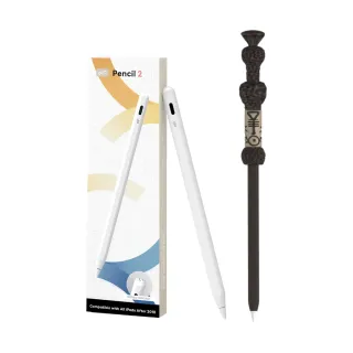 【eiP】Pencil 2 iPad觸控筆 + 哈利波特魔杖筆套(適用iPad Air6 11吋 M2 /Air4 5 /Pro 11吋 1-4代)