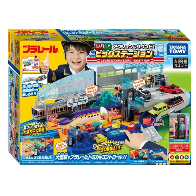 【TAKARA TOMY】日本鐵道王國 有聲機關大車站(TP17860 PLARAIL)