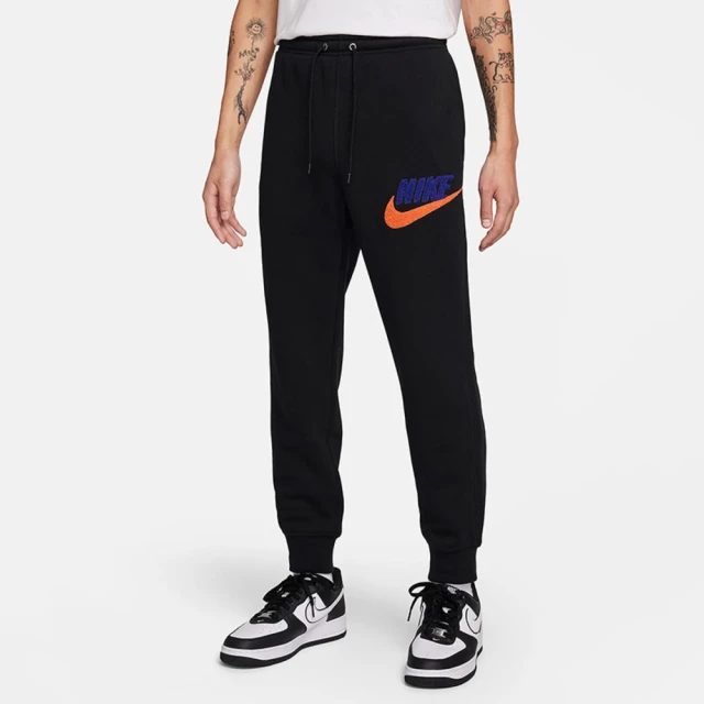 NIKE 耐吉 AS M NK CLUB BB JOGGER CHNL FT 男款 黑色 運動褲 長褲 棉褲 休閒(FN3095-010)