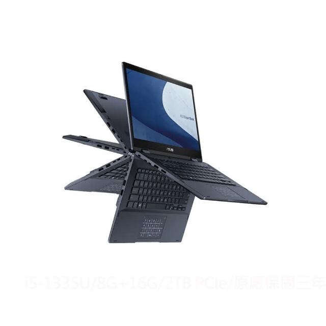 【ASUS 華碩】特仕款 14吋翻轉觸控商務筆電(Expertbook B3402FVA/i5-1335U/8G+8G/1TB PCIe/Win11 PRO)