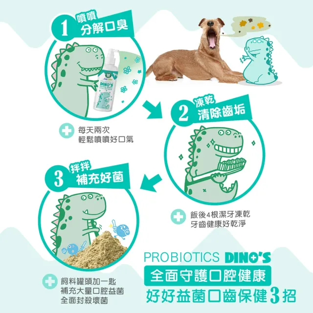 【IN-Plus】好好益菌潔牙拌拌 30克/瓶(狗口腔保健/貓口腔保健/狗潔牙/貓潔牙/潔牙粉)