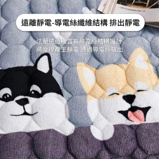 【寢聚 Sleep Club】蓄熱法蘭絨床墊 保暖墊 單人/雙人/加大任選(法蘭絨 床墊 日式床墊 軟床墊 床包 暖墊)