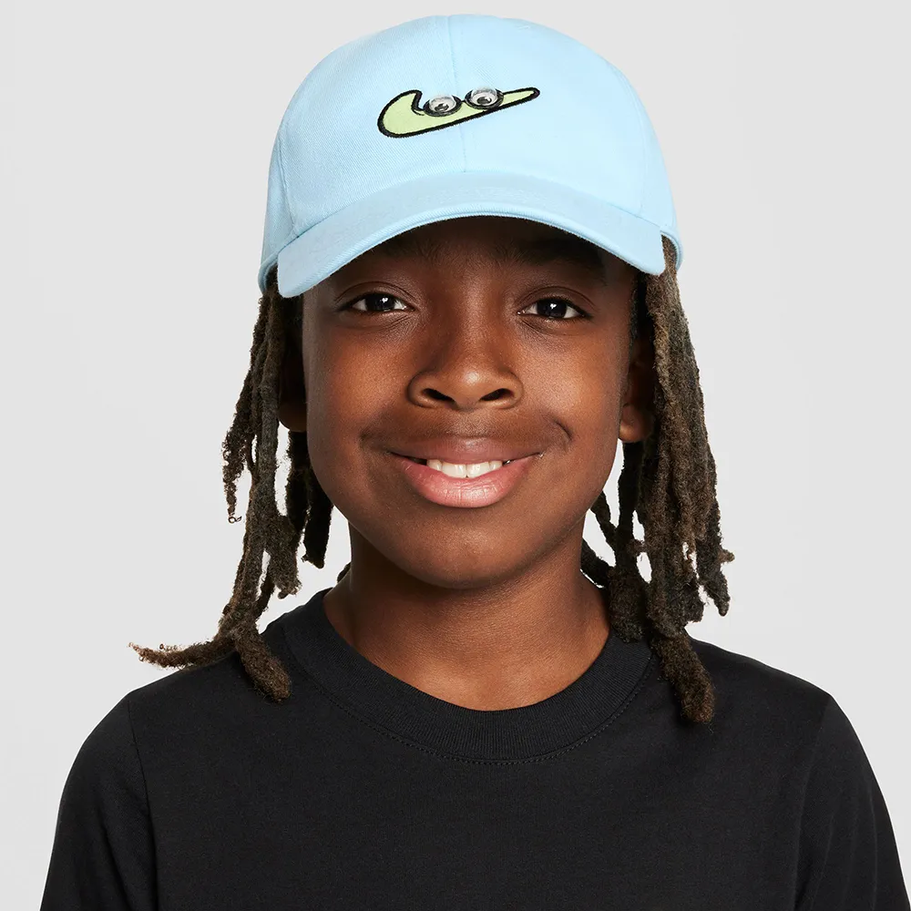 NIKE 耐吉】帽子童帽大童棒球帽運動帽遮陽帽K NK CLUB CAP US CB