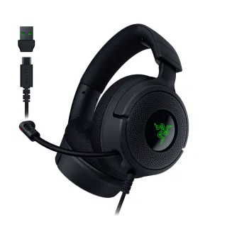 【Razer 雷蛇】Razer 北海巨妖耳機麥 V4 X 有線遊戲耳麥-黑色