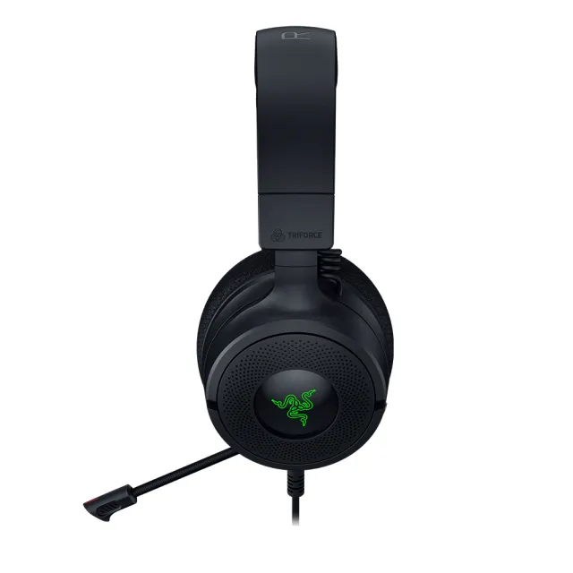 【Razer 雷蛇】Razer 北海巨妖耳機麥 Kraken V4 X 有線遊戲耳麥-黑色