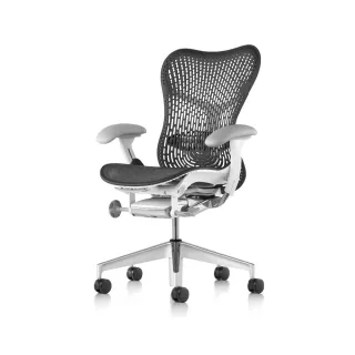 【Herman Miller】Mirra 2 全功能 - 白框石墨黑背｜世代家具｜原廠授權代理商(人體工學椅/電腦椅/辦公椅)