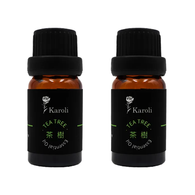 【Karoli 卡蘿萊】茶樹精油 2入組(10ml)