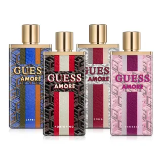 【GUESS】印象義大利-菲諾港/羅馬/卡布里/威尼斯淡香水100ml-任選(專櫃公司貨)