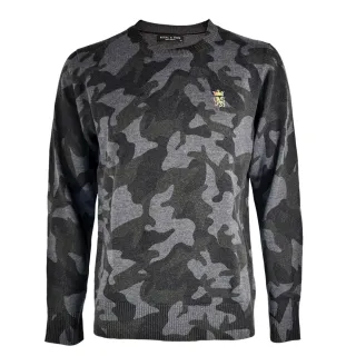 【Royal & True】迷彩風 秋冬毛衣 長袖 T恤 T-Shirt(23751F-43 儂特服飾)